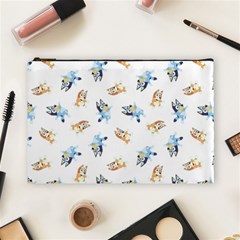 Bluey Pattern Cosmetic Bag (large)