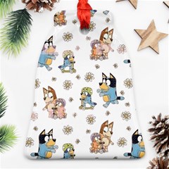 Bluey, Bluey Merch, Bluey Pattern, Bluey Bluey, Bingo, Bluey Design, Bluey Dog Ornament (bell)