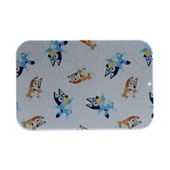 Bluey, Bluey Merch, Bluey Pattern, Bluey Bluey, Bingo, Bluey Design, Bluey Dog Open Lid Metal Box (silver)  