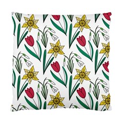 Flowers Bloom Pattern Spring Standard Cushion Case (one Side)