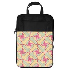 Abstract Pattern Design Scrapbooking Foldable Shoe Storage Bag