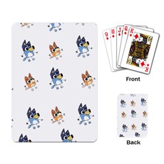 Bluey, Bluey Merch, Bluey Pattern, Bluey Bluey, Bingo, Bluey Design, Bluey Dog Playing Cards Single Design (rectangle)