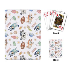 Bluey, Bluey Merch, Bluey Pattern, Bluey Bluey, Bingo, Bluey Design, Bluey Dog Playing Cards Single Design (rectangle)