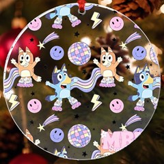 Bluey, Bluey Merch, Bluey Pattern, Bluey Bluey, Bingo, Bluey Design, Bluey Dog Uv Print Acrylic Ornament Round