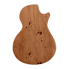 Bluey, Bluey Merch, Bluey Pattern, Bluey Bluey, Bingo, Bluey Design, Bluey Dog Guitar Shape Wood Guitar Pick Holder Case And Picks Set