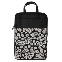 Mid Century Retro Floral 1970s 1960s Pattern 86 Foldable Shoe Storage Bag