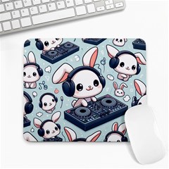 Dj Rabbit Mousepad Large Mousepad
