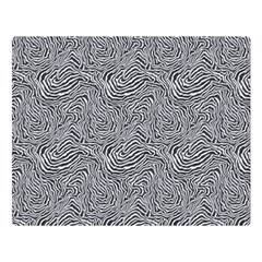 Dark Grey Snake 80  X 56  Two Sides Premium Plush Fleece Blanket (large)
