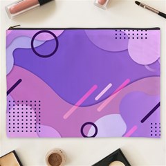Colorful Labstract Wallpaper Theme Cosmetic Bag (xxxl)