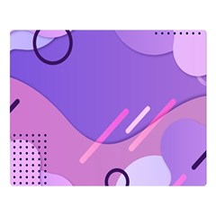 Colorful Labstract Wallpaper Theme 80  X 56  Two Sides Premium Plush Fleece Blanket (large)
