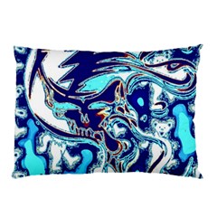 Trippy Dippy Bears Blue Dancing Greatful Dead Skull Steal Your Face Pillow Case